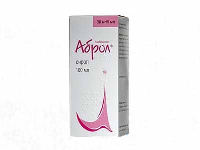 Abrol 30mg/5ml sirop 100ml - poza produsului