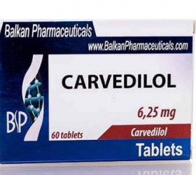 Carvedilol 6.25mg comp.