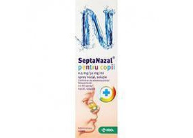 SeptaNazal 0,5mg+50mg/ml spray copii ,sol. 10ml