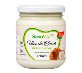 Sano Vita Ulei din cocos dezodorizat 200ml