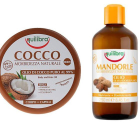 Equilibra Carbune Activat Exfoliant pentru corp 200ml + Ulei de Cocos pu corp si par 250ml