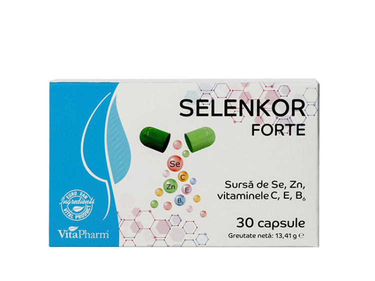 Selenkor Forte caps. (Selen) - poza produsului