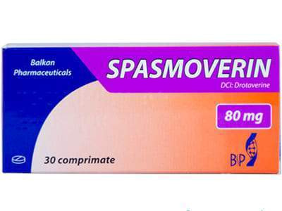 Spasmoverin 80mg comp. - poza produsului