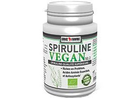 Spirulina Vegan Bio 500mg caps.