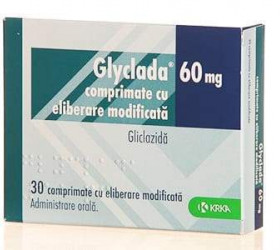 Glyclada 60mg comp.elib.modif.