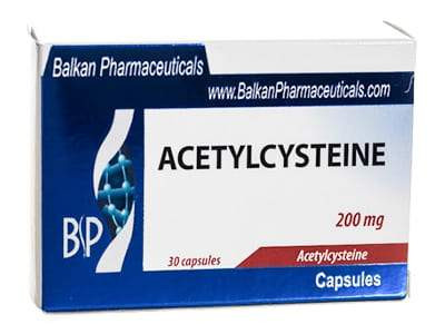 Acetilcisteina 200mg caps. - poza produsului