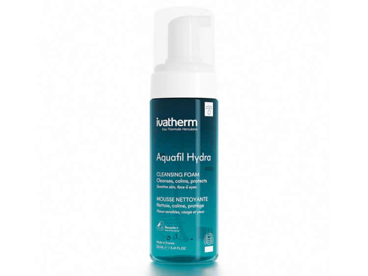 Ivatherm Aquafil Hydra Spuma de curatare 160ml - poza produsului