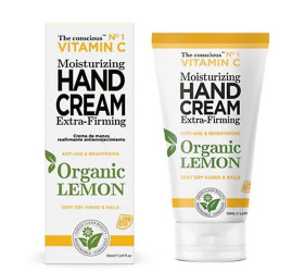 The conscious Crema de maini cu Vitamina C si Lamaie organica 50ml
