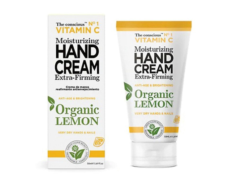 The conscious Crema de maini cu Vitamina C si Lamaie organica 50ml - poza produsului