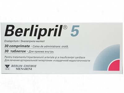 Berlipril 5mg comp. - poza produsului