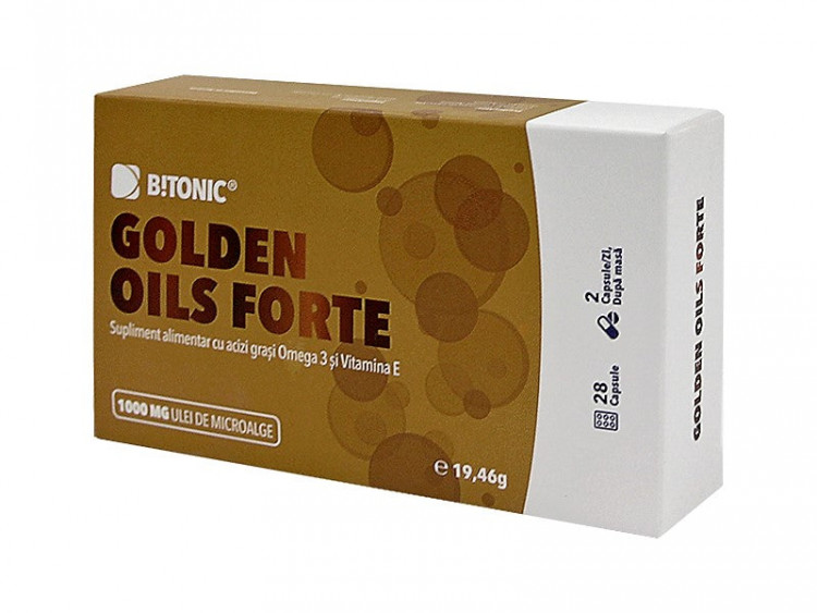 Bitonic Golden Oils Forte caps. - poza produsului