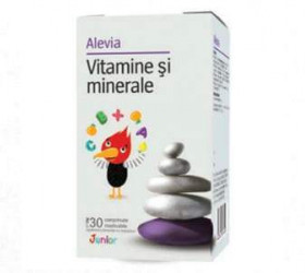 Alevia Vitamine, Minerale Junior caps.