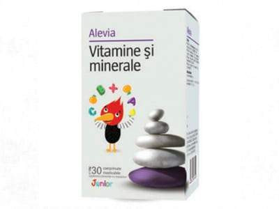 Alevia Vitamine, Minerale Junior caps. - poza produsului