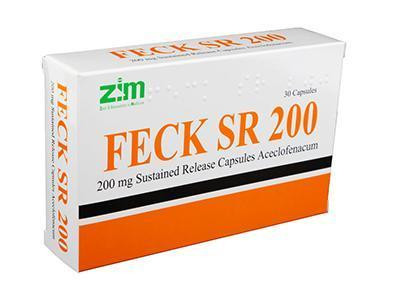 Feck SR 200mg caps.elib.prelung. - poza produsului