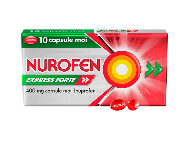 Nurofen Express Forte 400mg caps.moi - poza produsului