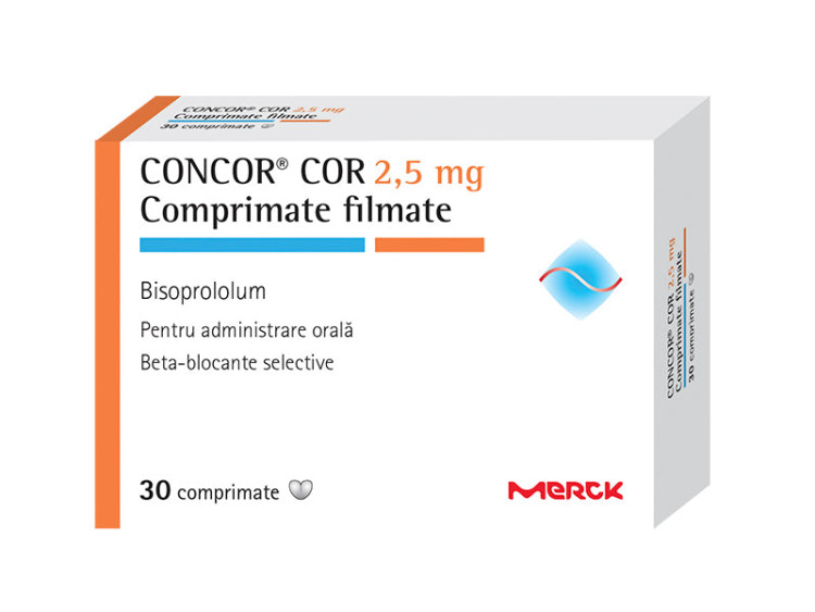 Concor Cor 2.5mg comp.film. - poza produsului