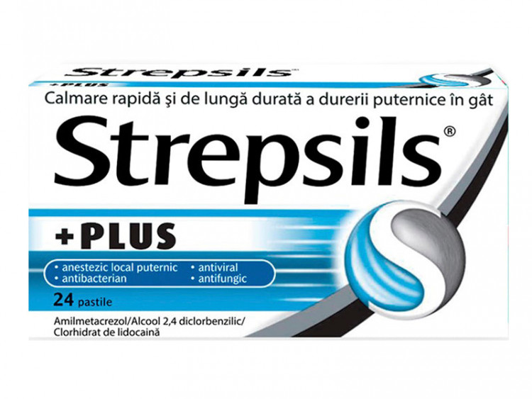 Strepsils Plus pastile - poza produsului