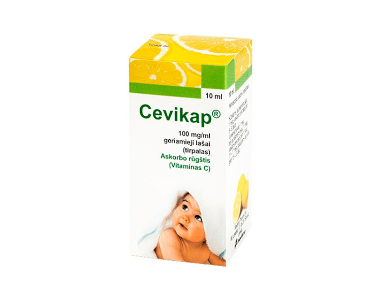 Cevikap 100mg/ml pic.orale,sol. 10ml - poza produsului