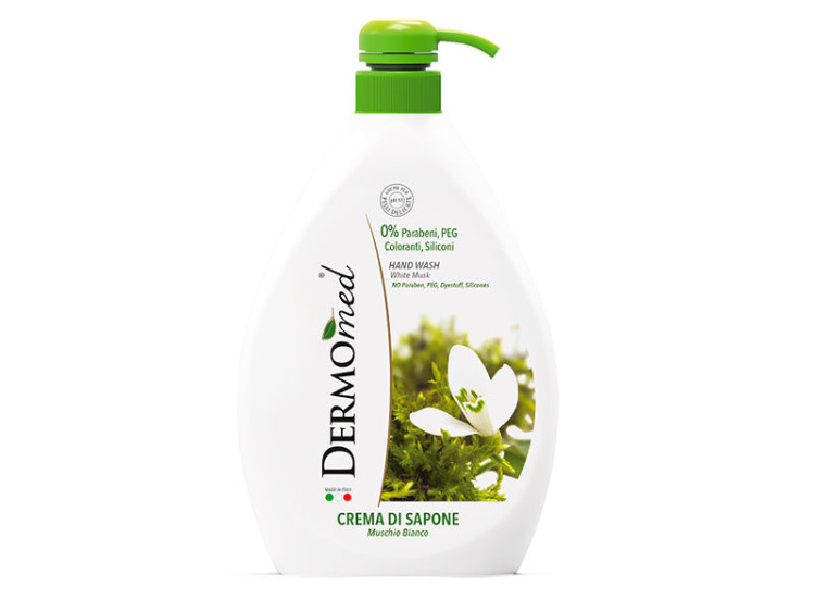 Dermomed Sapun-crema lichid White Musk cu dozator 1L - poza produsului