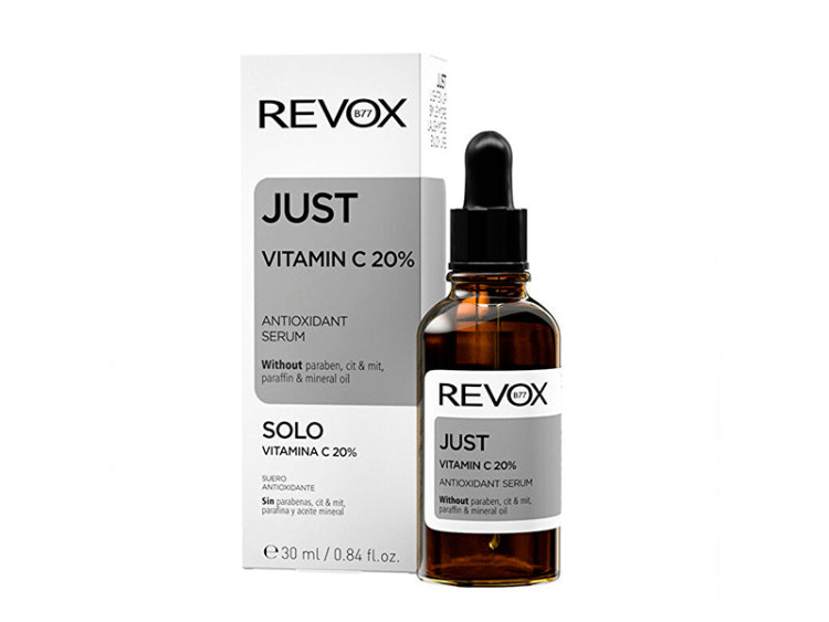 REVOX Just Vitamina C 20% Serum antioxidant pu fata si git 30ml - poza produsului