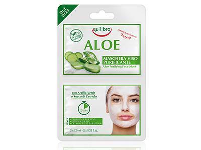 Equilibra Aloe Masca de curatare a tenului 15ml - poza produsului