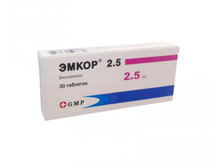 Emcor 2.5mg comp.film. - poza produsului
