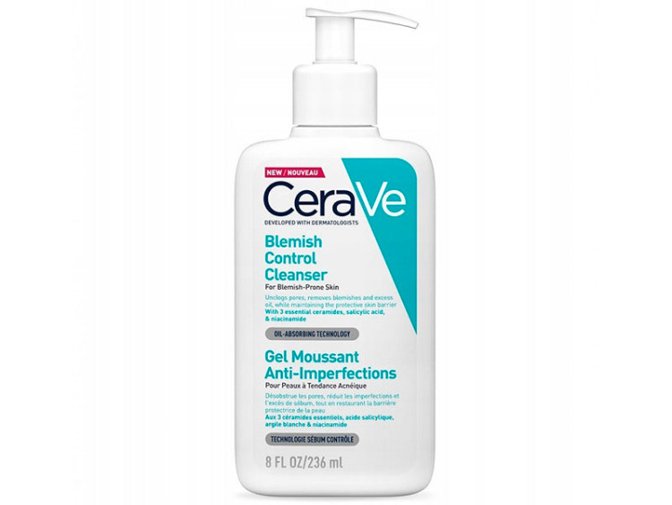 CeraVe Gel de curatare spumant anti-imperfectiuni cu acid salicilic pu ten gras 236ml - poza produsului