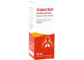 Aspecton Sirop de Tuse 6.69g/100ml pic.orale,sol.100ml