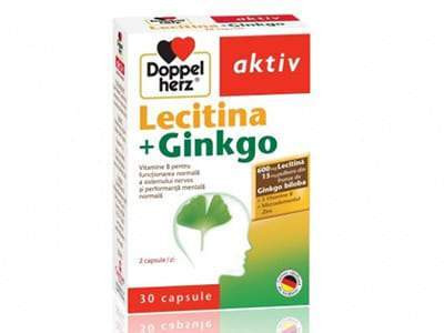 Doppelherz Lecitina+Ginko - poza produsului
