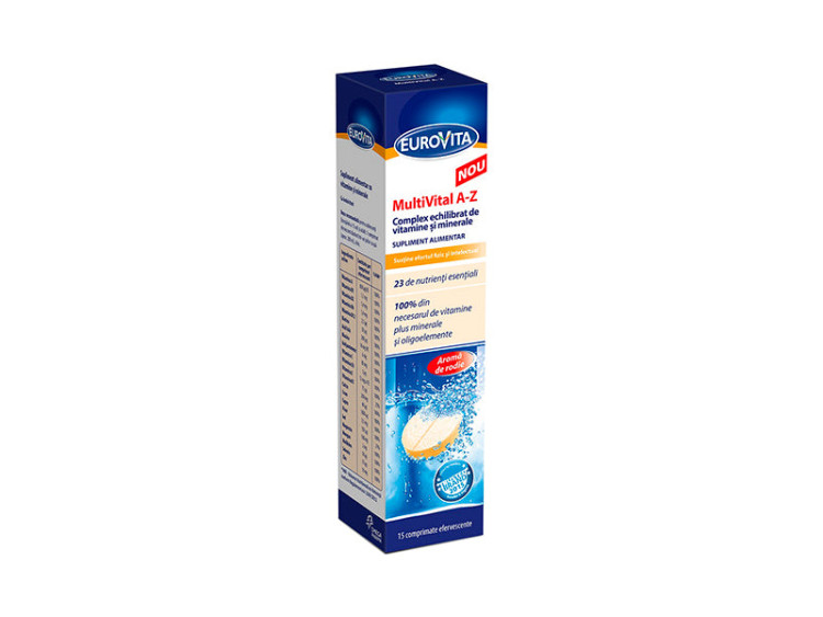 Eurovita MultiVital A-Z comp.eferv. - poza produsului
