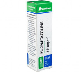 Xylometazolin 0.1% spray naz. 10ml