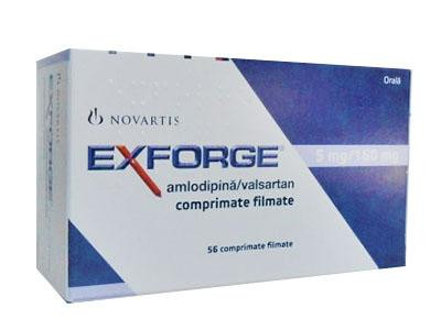 Exforge 5mg+160mg - poza produsului