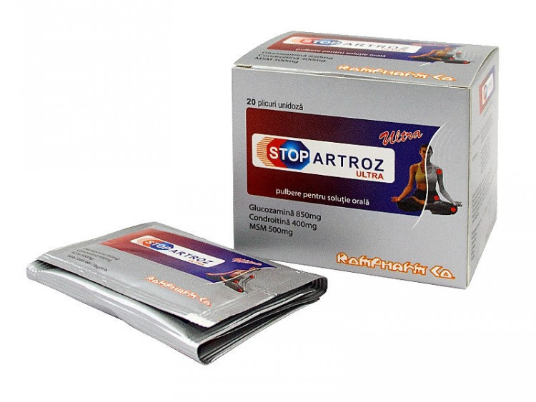 Stopartroz Ultra 20 plicuri unidoza - poza produsului