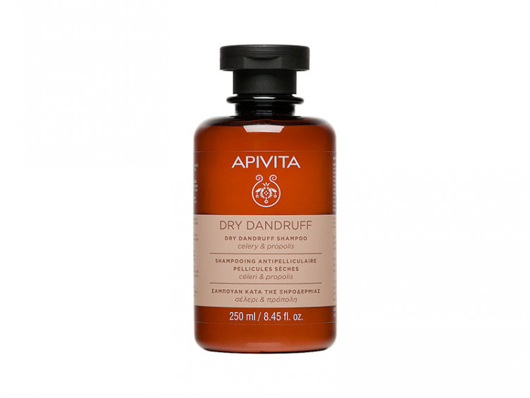 Apivita Sampon Dry Dandruff contra matretii celery & propolis 250ml - poza produsului