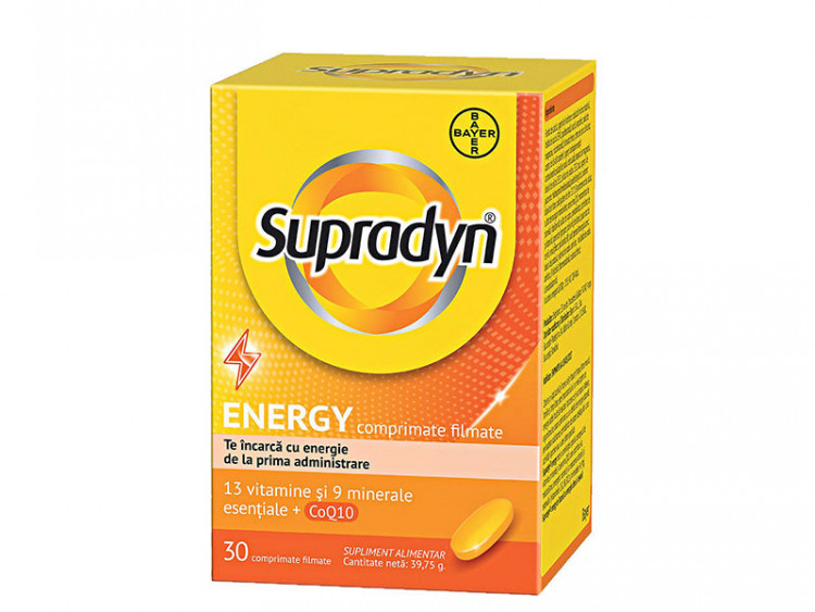 Supradyn Energy Coenzima Q10 comp.film. - poza produsului
