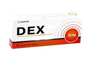 Dex 25mg comp. film. - poza produsului