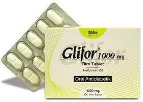 Glifor 1000mg comp.film.