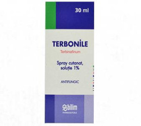 Terbonile 1% spray cutan. 30ml