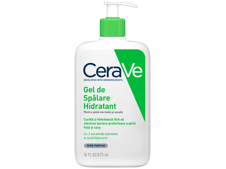 CeraVe Gel de spalare hidratant piele normal-uscata 473ml - poza produsului