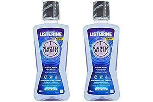 Listerine Apa de gura Restabilire de noapte 400ml 1+1 gratis - poza produsului
