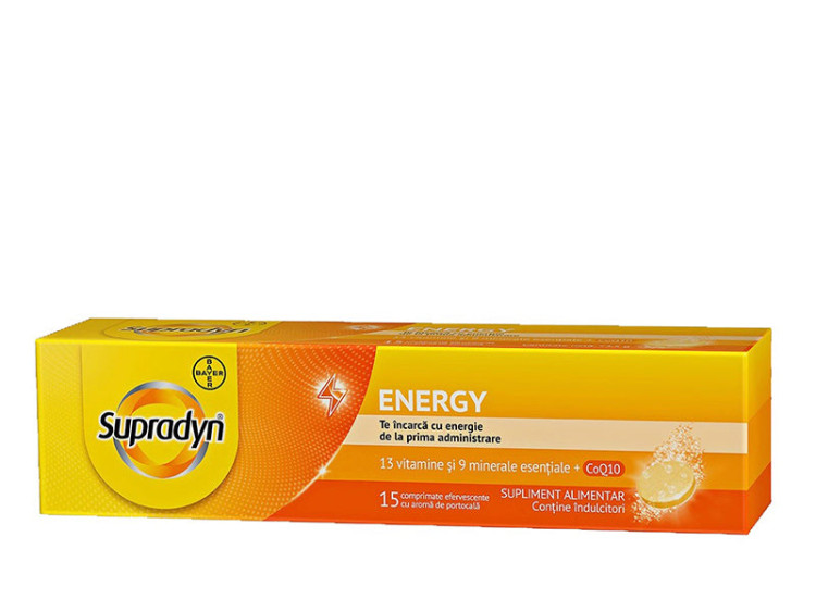 Supradyn Energy Coenzima Q10 comp.eferv. - poza produsului