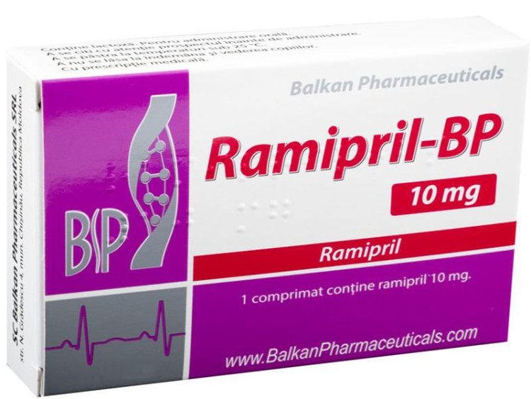 Ramipril 10mg comp. - poza produsului