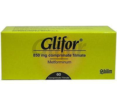 Glifor 850mg comp.film. - poza produsului