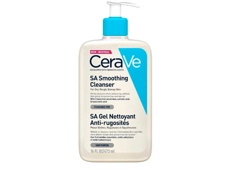 CeraVe SA Gel de curatare pt.piele uscata aspra cu rugozitati 473ml - poza produsului