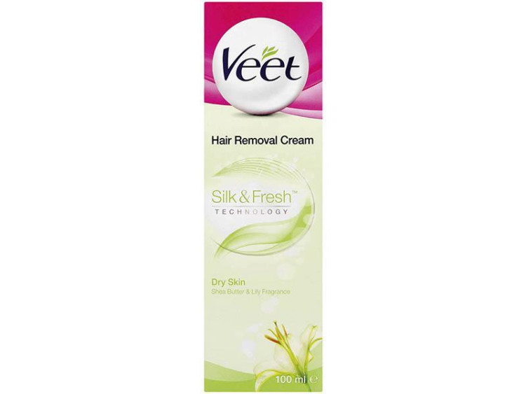 Veet Crema depilatoare pentru piele uscata Pure 100ml - poza produsului