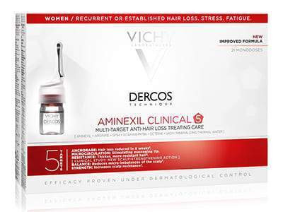 Vichy Dercos Aminexil Clinical 5 Femei 21 fiole x 6ml - poza produsului