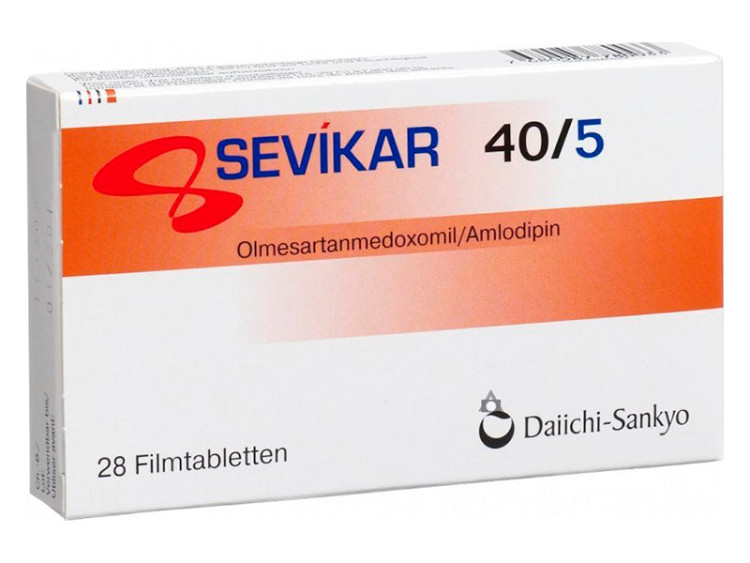 Sevikar 40mg/5mg comp.film. - poza produsului