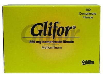 Glifor 850mg comp.film. - poza produsului