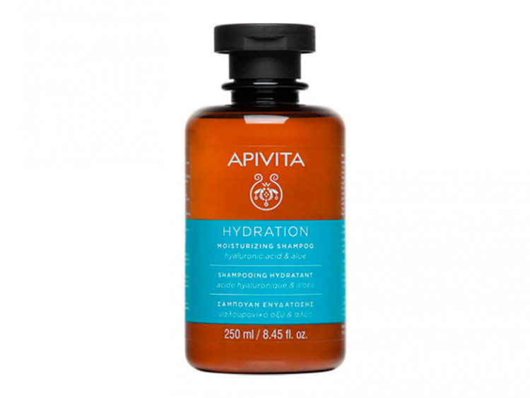 Apivita Sampon Hydration hyaluronic acid & aloe 250ml - poza produsului