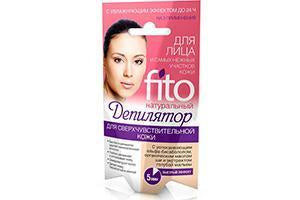 Fito Crema depilatoare p/u fata ten sensibil 3x5ml - poza produsului